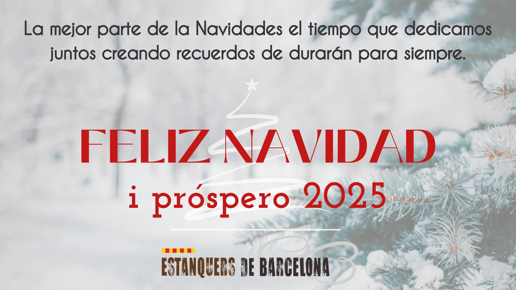 Felicitación Navidad - Estanquers de Barcelona