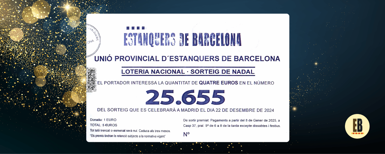 Estanquers de Barcelona - Loteria de Nadal